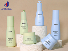 JJ8008 नए आगमन PETG प्लास्टिक Essence लोशन क्रीम बोतल
