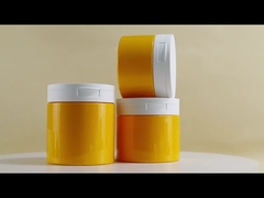 मैट बॉडी क्रीम जार 500g 700g प्लास्टिक बॉडी बटर कंटेनर कॉलर सामग्री पीईटी