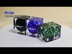 स्क्रीन प्रिंटिंग त्वचा देखभाल के लिए पेशेवर एक्रिलिक कॉस्मेटिक भंडारण जार मल्टी ब्यूटी जार