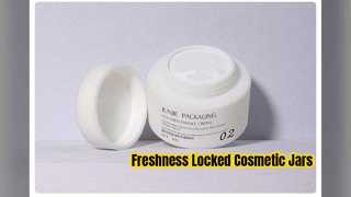एयरटाइट कॉस्मेटिक जार आपके उत्पादों को सुरक्षित रखते हैं