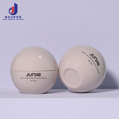 स्टॉक में 50 ग्राम डबल मोटी दीवार व्यापक मुंह त्वचा देखभाल के लिए जार जार क्रीम चेहरा मास्क शरीर का मक्खन स्क्रब क्रीम जार