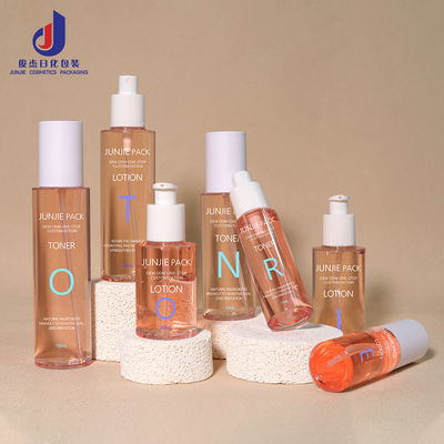 Hot Sale New Product Transparent Custom Pet 80 100 120 130 150ml Cosmetic Fine Mist Spray Bottle Plastic PET Packaging Bottle